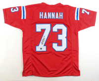 John Hannah Signed Jersey Inscribed "HOF 91" (Prova) at PristineAuction.com