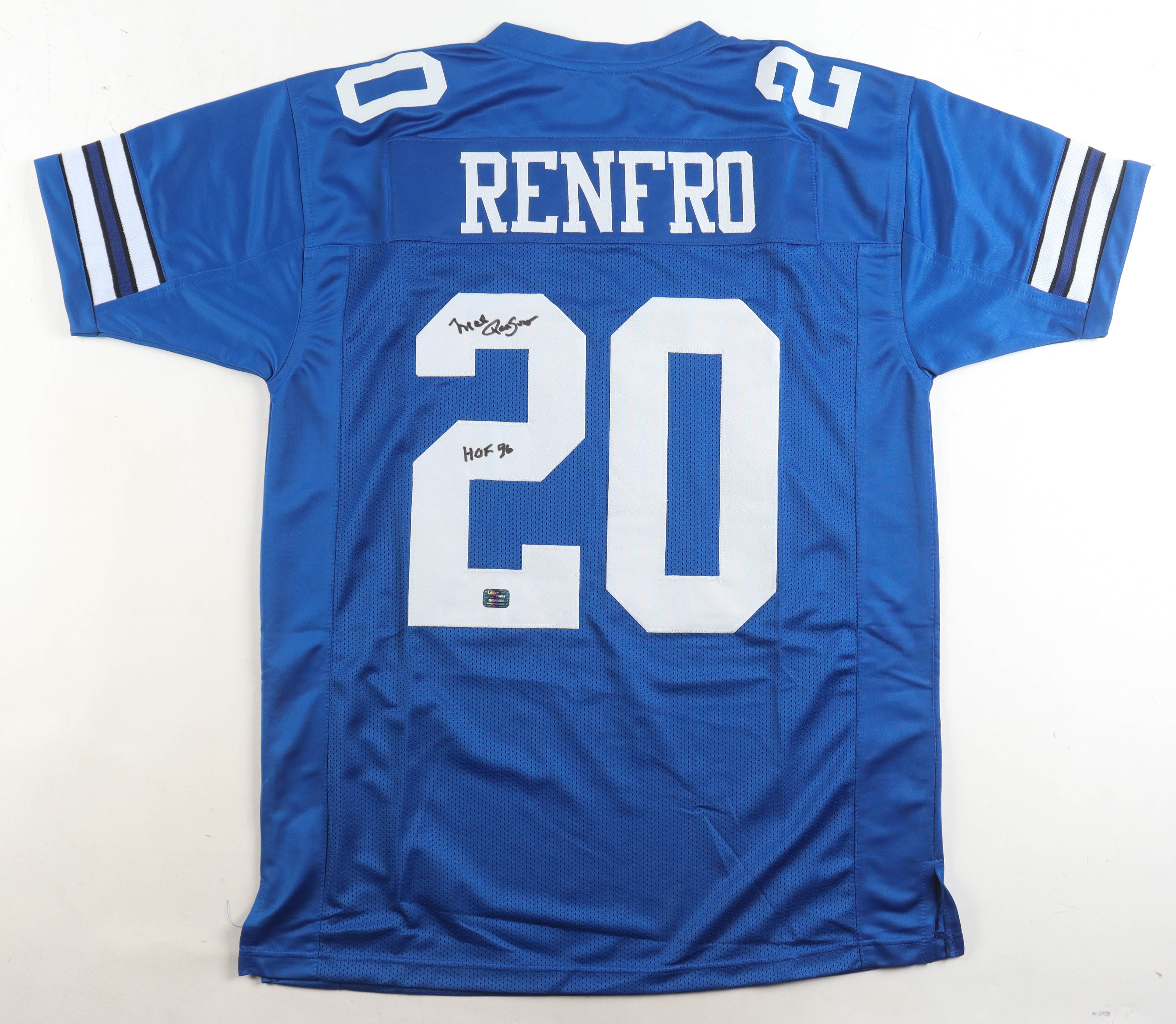 Mel Renfro Signed Jersey Inscribed "HOF 96" (Prova) at PristineAuction.com Mel Renfro Signed Jersey Inscribed "HOF 96" (Prova) at PristineAuction.com