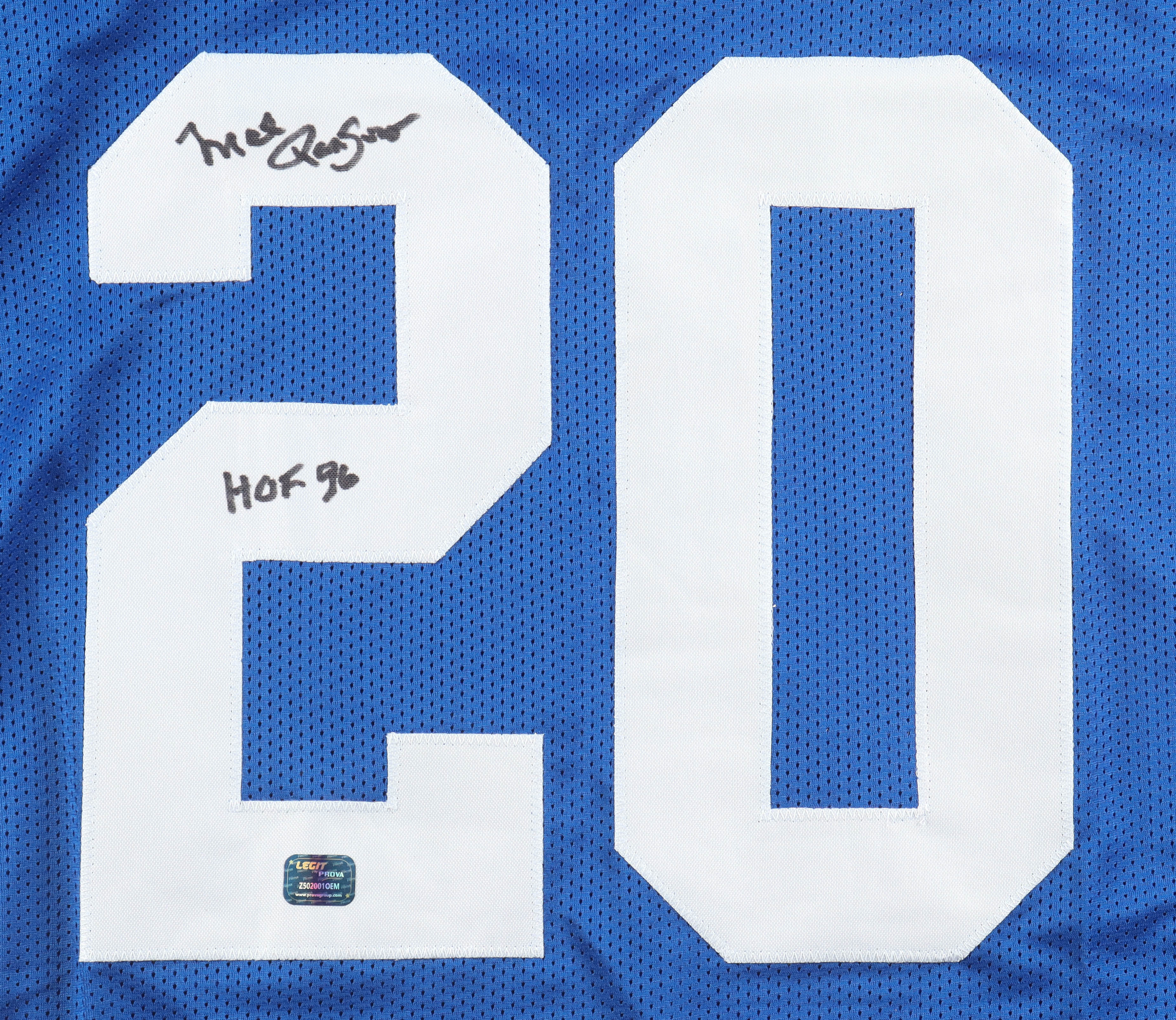 Mel Renfro Signed Jersey Inscribed "HOF 96" (Prova) at PristineAuction.com Mel Renfro Signed Jersey Inscribed "HOF 96" (Prova) at PristineAuction.com