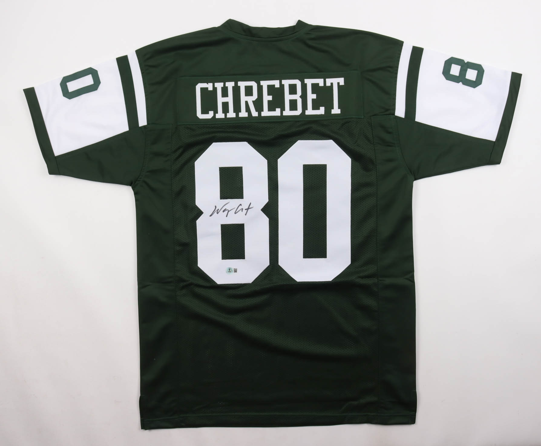 Wayne Chrebet Signed Jersey (Beckett) at PristineAuction.com Wayne Chrebet Signed Jersey (Beckett) at PristineAuction.com