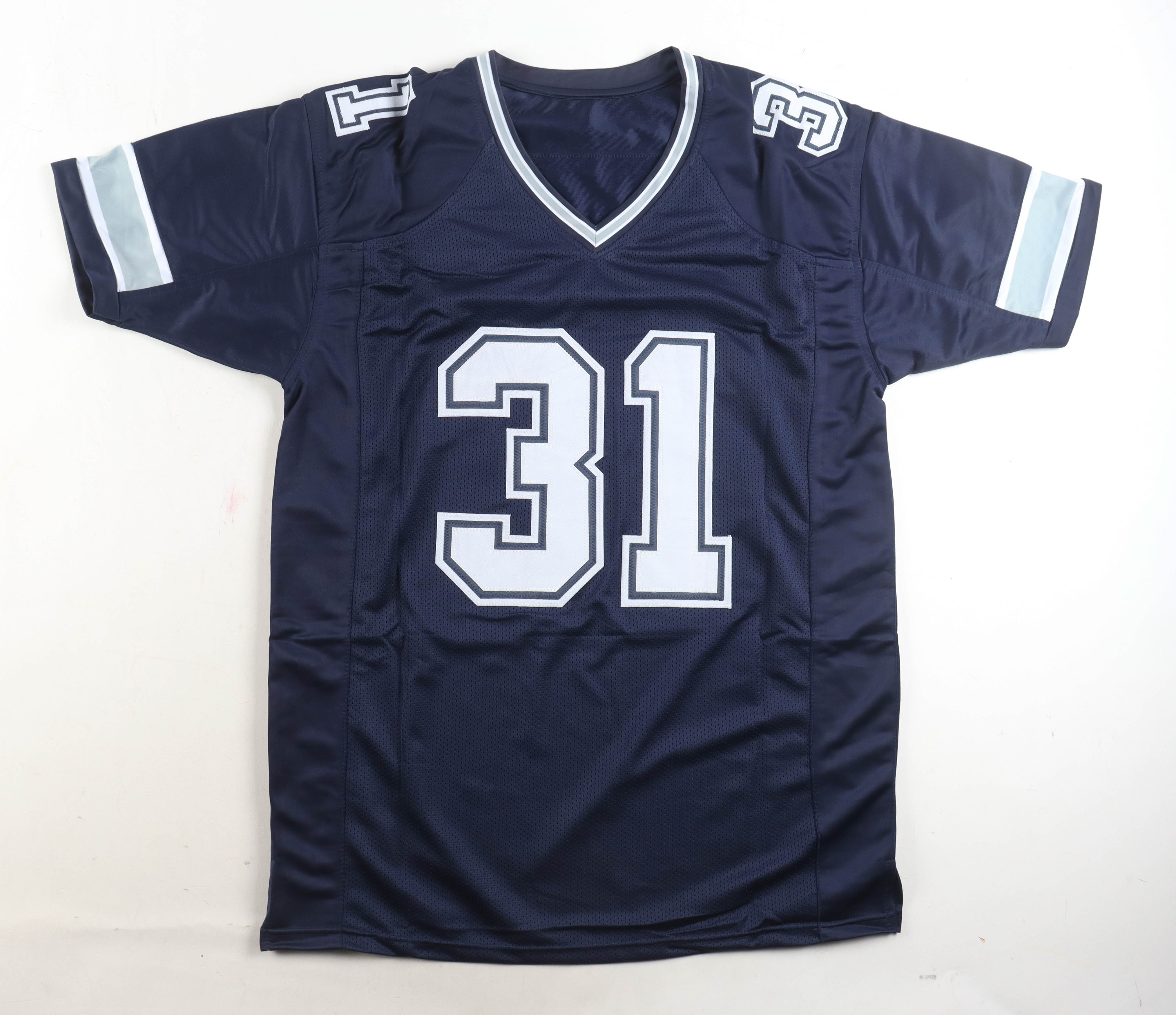 George Teague Signed Jersey Inscribed "Defend The Star!" (Prova) at PristineAuction.com George Teague Signed Jersey Inscribed "Defend The Star!" (Prova) at PristineAuction.com