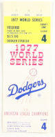 1977 Original World Series Game Ticket at PristineAuction.com