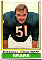 Dick Butkus 1974 Topps #230 at PristineAuction.com