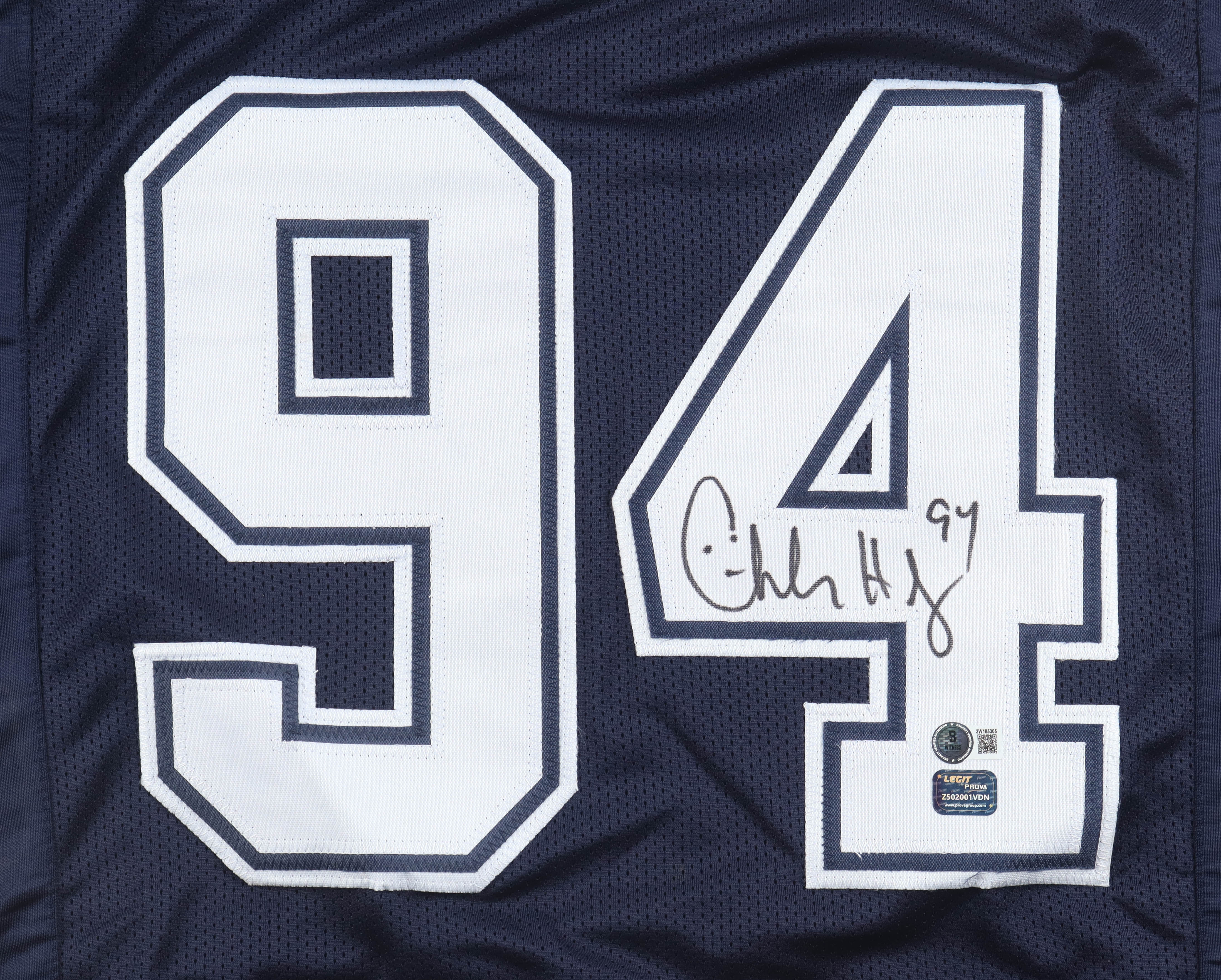 Charles Haley Signed Jersey (Beckett & Prova) at PristineAuction.com Charles Haley Signed Jersey (Beckett & Prova) at PristineAuction.com