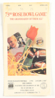 1987 Rose Bowl Original Game Ticket at PristineAuction.com