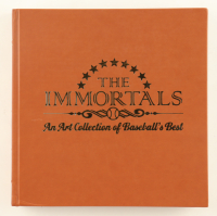 Dick Perez Signed "The Immortals: An Art Collection Of Baseball's Best" Hardcover Book (JSA) at PristineAuction.com
