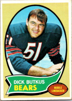 Dick Butkus 1970 Topps #190 at PristineAuction.com