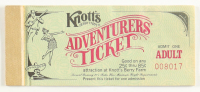 Knotts Berry Farm Vintage Ticket Book at PristineAuction.com