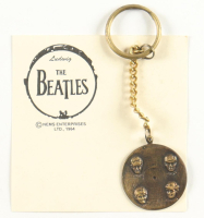 1964 Nems Brass Beatles Keychain with Original Packaging at PristineAuction.com