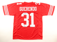 Isaac Guerendo Signed Jersey (Beckett) at PristineAuction.com