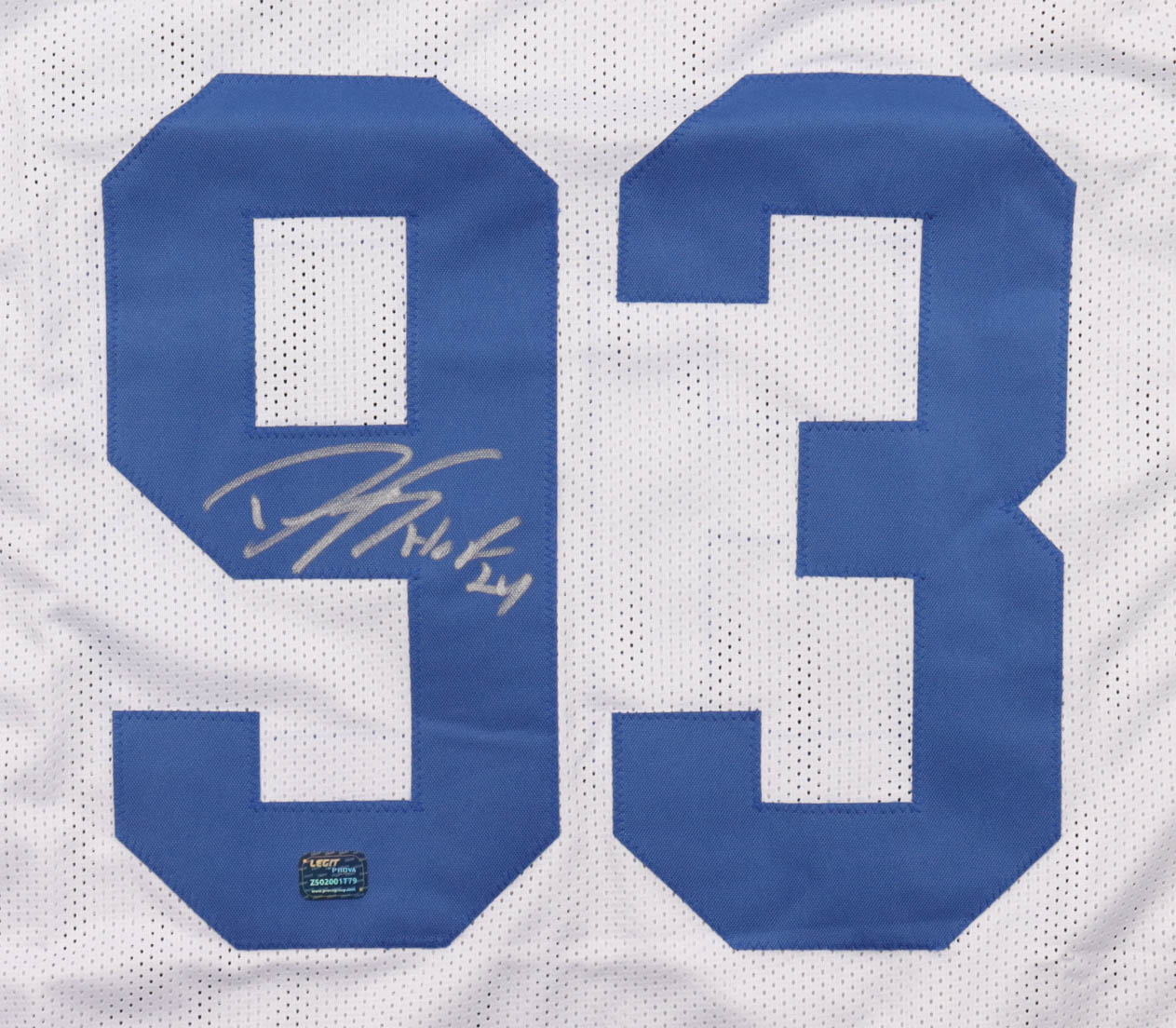 Dwight Freeney Signed Jersey (Prova) at PristineAuction.com Dwight Freeney Signed Jersey (Prova) at PristineAuction.com