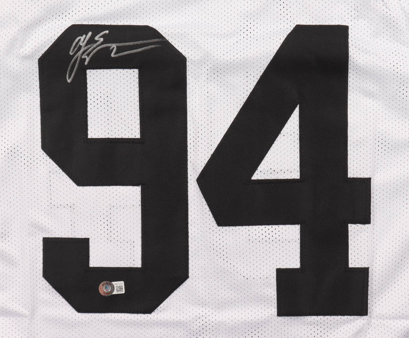 A.J. Epenesa Signed Jersey (Beckett) at PristineAuction.com A.J. Epenesa Signed Jersey (Beckett) at PristineAuction.com