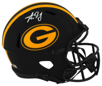 Aaron Jones Signed Bears Full-Size Eclipse Alternate Speed Helmet (Beckett) at PristineAuction.com