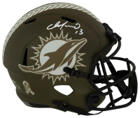 Dan Marino Signed Dolphins Full-Size Salute to Service Alternate Speed Hlemet (Schwartz) at PristineAuction.com