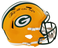 Andre Rison Signed Packers Full-Size Speed Helmet Inscribed "SB XXXI Champs" (Schwartz) at PristineAuction.com
