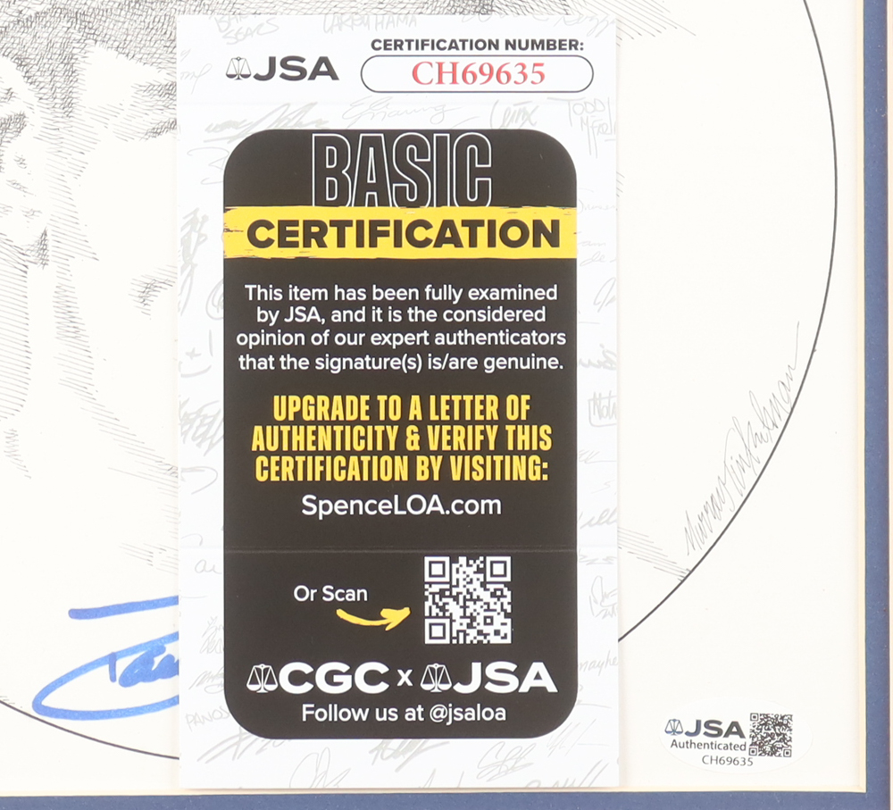 David Justice Signed 12x12 Custom Matted Art Print by Murray Tinkelman (JSA) at PristineAuction.com David Justice Signed 12x12 Custom Matted Art Print by Murray Tinkelman (JSA) at PristineAuction.com