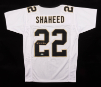 Rashid Shaheed Signed Jersey (Beckett) at PristineAuction.com