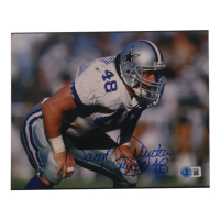 Daryl Johnston Signed Cowboys 8x10 Photo Inscribed "Moose" (Beckett) at PristineAuction.com