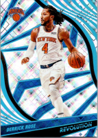 Derrick Rose 2021-22 Panini Revolution Cosmic #50 #93/99 at PristineAuction.com
