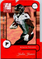 Julio Jones 2021 Elite '01 Elite Aspirations Die Cut #4 #66/89 at PristineAuction.com