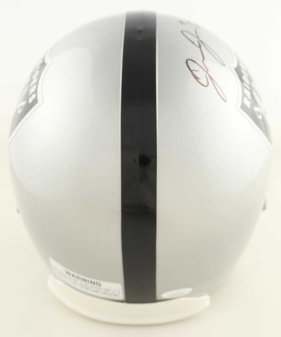 Josh Jacobs Signed Raiders Full-Size Speed Helmet Inscribed "Raider Nation" (JSA) at PristineAuction.com Josh Jacobs Signed Raiders Full-Size Speed Helmet Inscribed "Raider Nation" (JSA) at PristineAuction.com