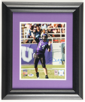 Andy Dalton Signed TCU Horned Frogs Custom Framed Photo (PSA & Dalton) at PristineAuction.com