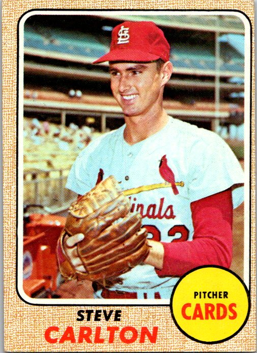 Steve Carlton 1968 Topps #408 at PristineAuction.com Steve Carlton 1968 Topps #408 at PristineAuction.com