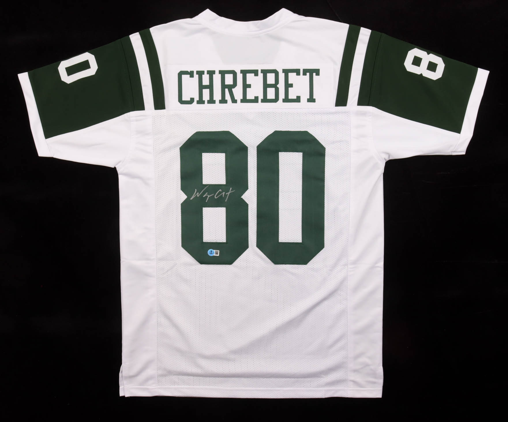 Wayne Chrebet Signed Jersey (Beckett) at PristineAuction.com Wayne Chrebet Signed Jersey (Beckett) at PristineAuction.com