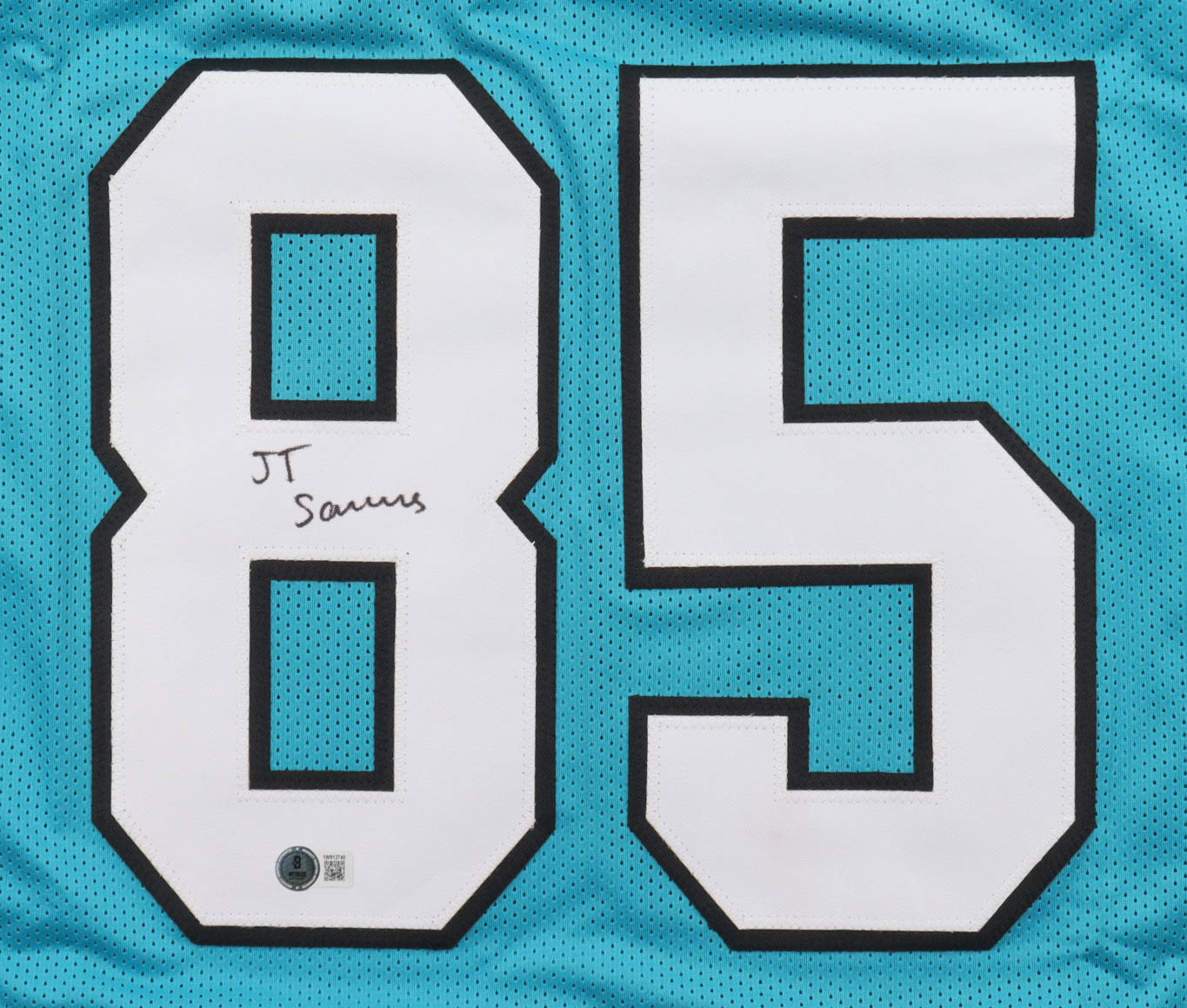 Ja'Tavion Sanders Signed Jersey (Beckett) at PristineAuction.com Ja'Tavion Sanders Signed Jersey (Beckett) at PristineAuction.com