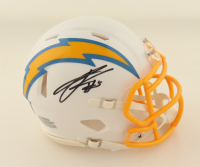 Joshua Palmer Signed Chargers Speed Mini Helmet (JSA & PIA) at PristineAuction.com