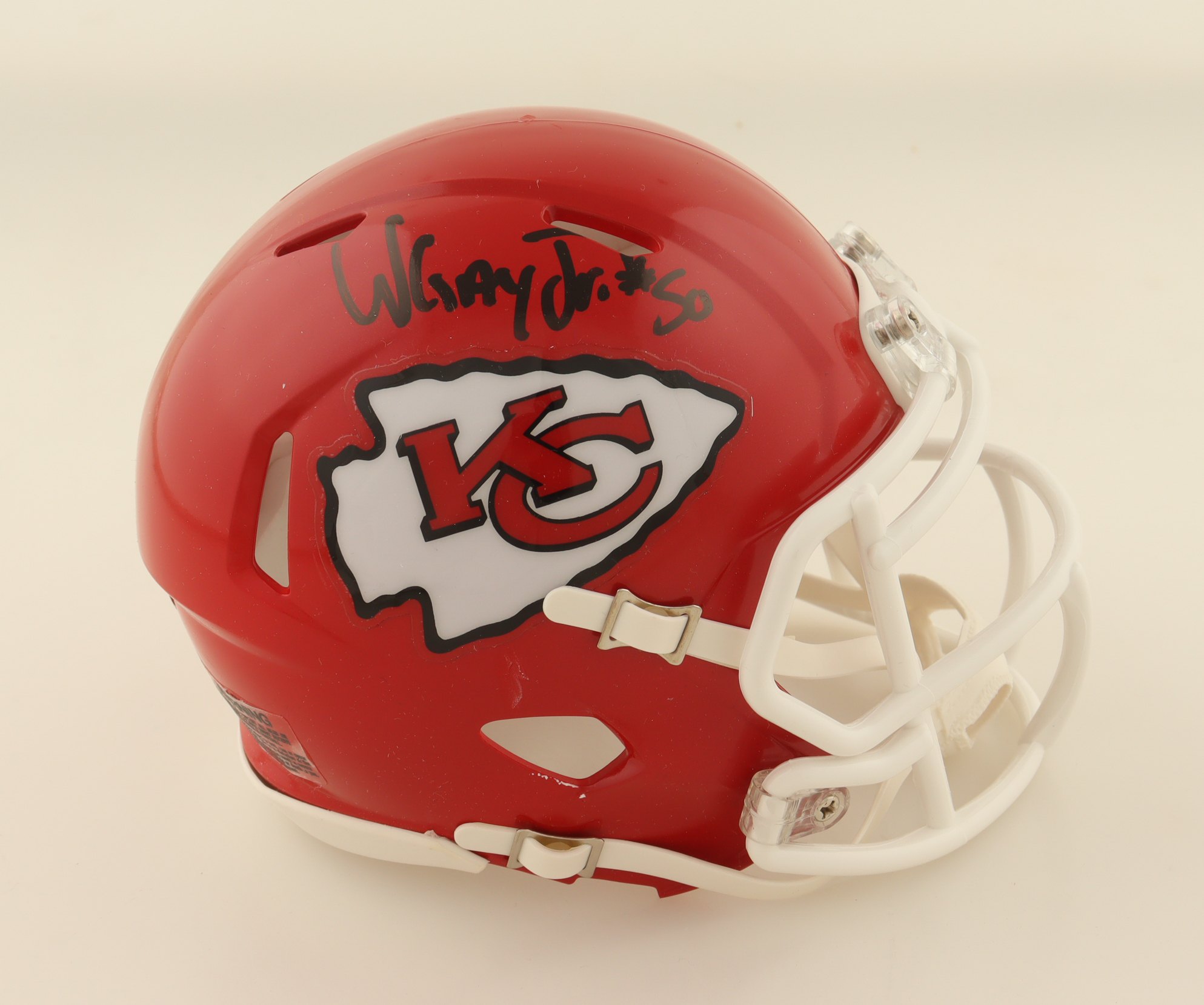 Willie Gay Jr. Signed Chiefs Speed Mini Helmet (JSA & PIA) at PristineAuction.com Willie Gay Jr. Signed Chiefs Speed Mini Helmet (JSA & PIA) at PristineAuction.com