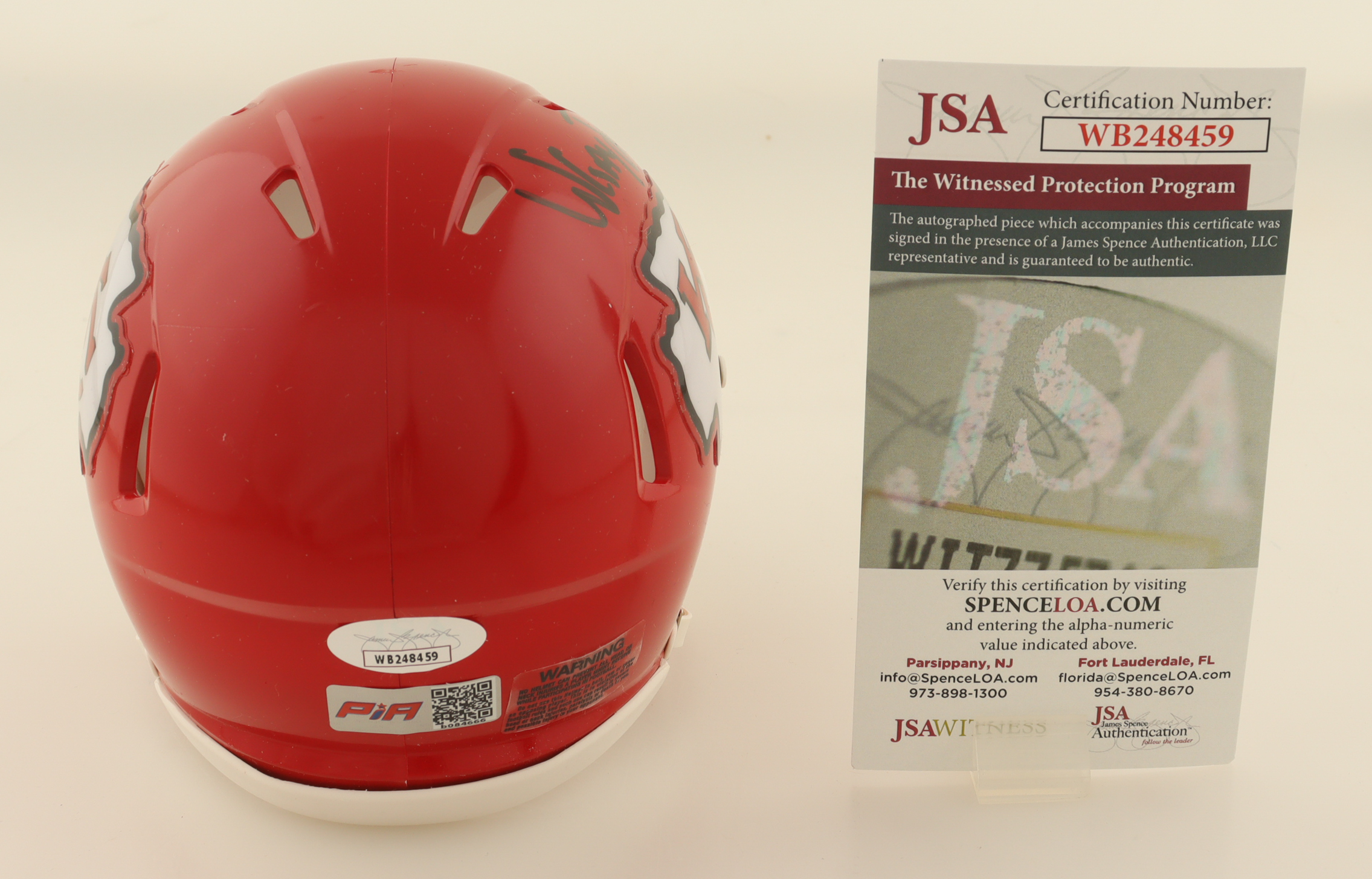 Willie Gay Jr. Signed Chiefs Speed Mini Helmet (JSA & PIA) at PristineAuction.com Willie Gay Jr. Signed Chiefs Speed Mini Helmet (JSA & PIA) at PristineAuction.com