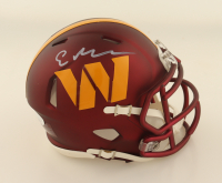 Emmanuel Forbes Jr. Signed Commanders Speed Mini Helmet (JSA) at PristineAuction.com