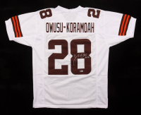Jeremiah Owusu-Koramoah Signed Jersey (Beckett) at PristineAuction.com