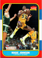 Magic Johnson 1986-87 Fleer #53 at PristineAuction.com