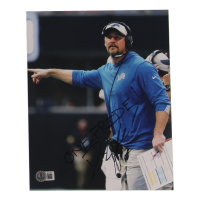 Dan Campbell Signed Lions 8x10 Photo Inscribed "One Pride!" (Beckett) at PristineAuction.com