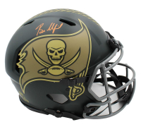Baker Mayfield Signed Buccaneers Full-Size Authentic On-Field Salute to Service Alternate Speed Helmet (Beckett) at PristineAuction.com
