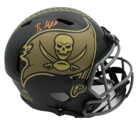 Baker Mayfield Signed Buccaneers Full-Size Salute to Service Alternate Speed Helmet (Beckett) at PristineAuction.com