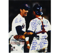 No Hitter Club "Nolan Ryan" 16x20 Photo Signed By (22) with Nolan Ryan, Gaylord Perry, Charlie Lea (JSA) at PristineAuction.com