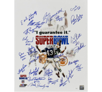 1968 Super Bowl III Champions Jets 16x20 Photo Team-Signed By (25) with Joe Namath, Don Maynard, Babe Parilli (JSA) at PristineAuction.com