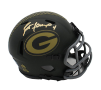 Brett Favre Signed Packers Salute to Service Alternate Speed Mini Helmet (Radtke) at PristineAuction.com