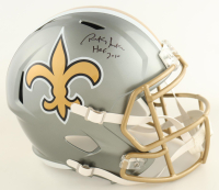 Rickey Jackson Signed Saints Full Size Flash Alternate Speed Helmet Inscribed "HOF 2010" (Schwartz) at PristineAuction.com