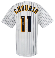 Jackson Chourio Signed Jersey (Beckett) at PristineAuction.com