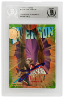 Allen Iverson Signed 1996-97 Z-Force #73 (BGS) at PristineAuction.com