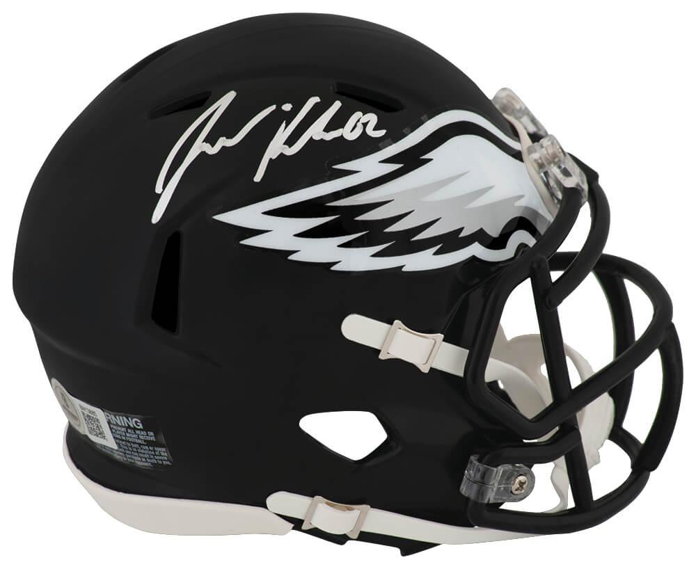Jason Kelce Signed Eagles Alternate Speed Mini Helmet (Beckett) at PristineAuction.com Jason Kelce Signed Eagles Alternate Speed Mini Helmet (Beckett) at PristineAuction.com
