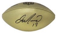 Dan Marino Signed Wilson "The Duke" Gold Metallic NFL Football (Schwartz) at PristineAuction.com