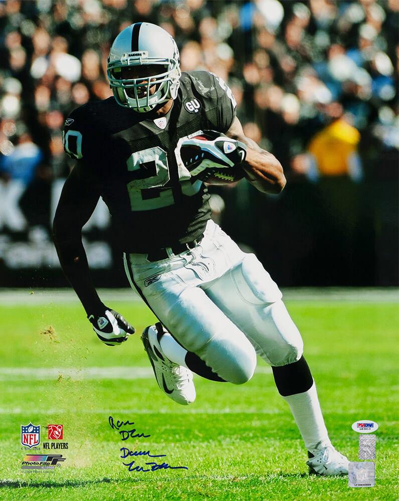 Darren McFadden Signed Raiders 16x20 Photo Inscribed "Run DMC" (PSA) at PristineAuction.com Darren McFadden Signed Raiders 16x20 Photo Inscribed "Run DMC" (PSA) at PristineAuction.com