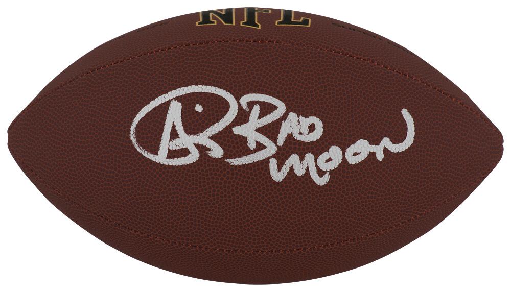 Andre Rison Signed NFL Football Inscribed "Bad Moon" (Schwartz) at PristineAuction.com Andre Rison Signed NFL Football Inscribed "Bad Moon" (Schwartz) at PristineAuction.com