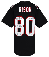 Andre Rison Signed Jersey with (5) Career Inscriptions (Schwartz) at PristineAuction.com