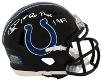 Andre Rison Signed Colts Alternate Speed Mini Helmet Inscribed "1st Rd Pick 1989" (Schwartz) at PristineAuction.com